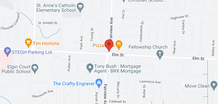 map of 7925 FAIRVIEW AVENUE N